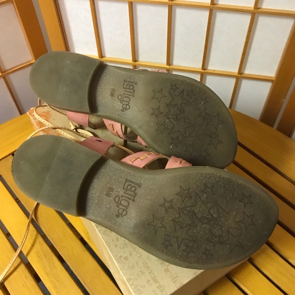 Latigo Gem Leather Sandals Sienna 8.5 - Picture 4 of 5